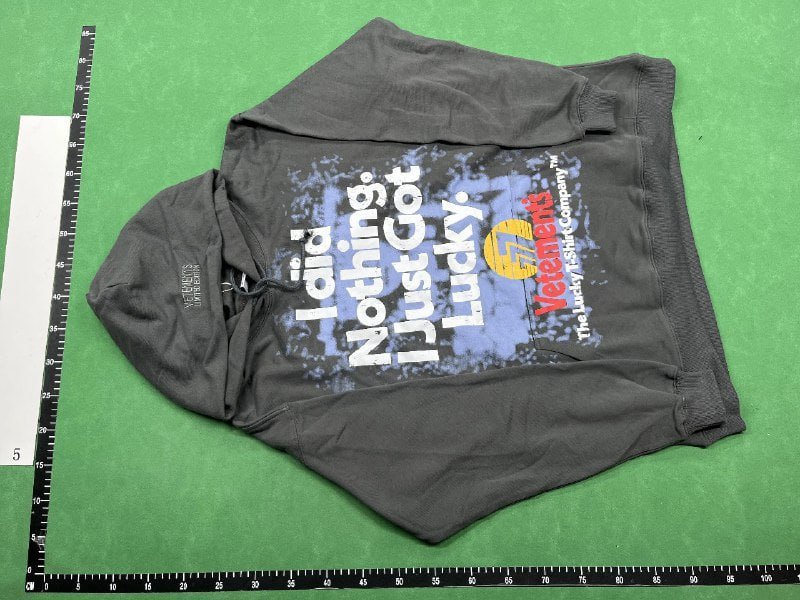  Vetements hoodie  (34 CP)