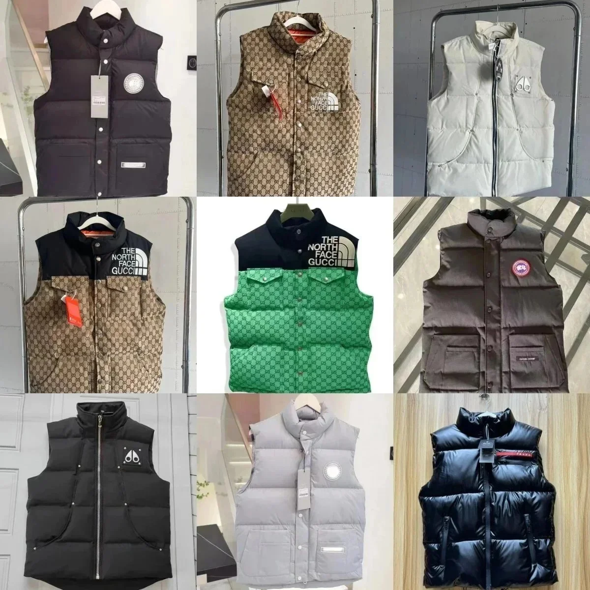 The north face down jacket vest    (40 CP)