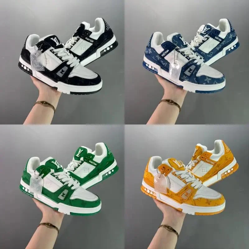   LV Trainer Shoes Louis vuitton Burberry sneakers