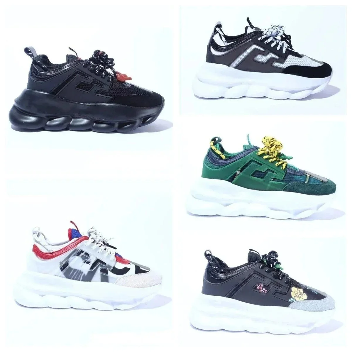 VERSACE CHAIN  SNEAKERS（30+style ）