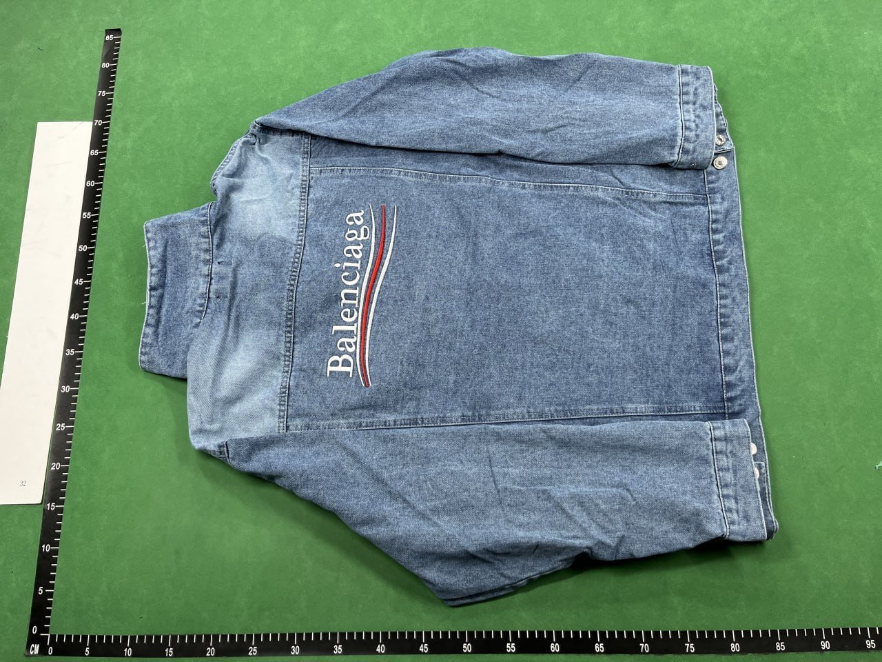  Balenciaga Jeans Coat