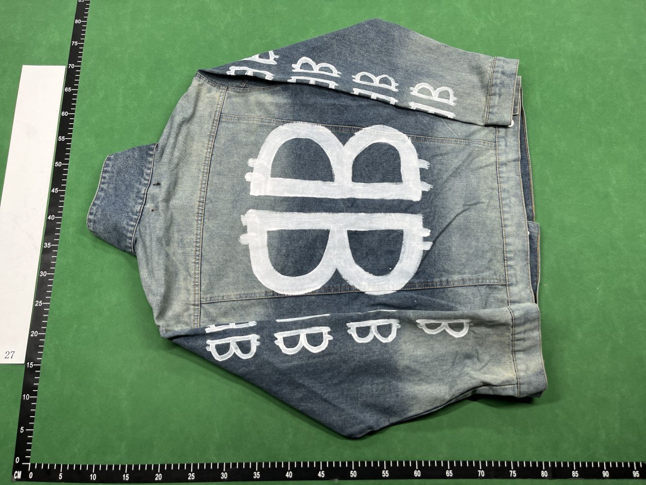  Balenciaga Jeans Coat