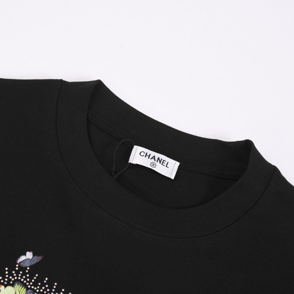 Chanel Fashion Printed Short Sleeves