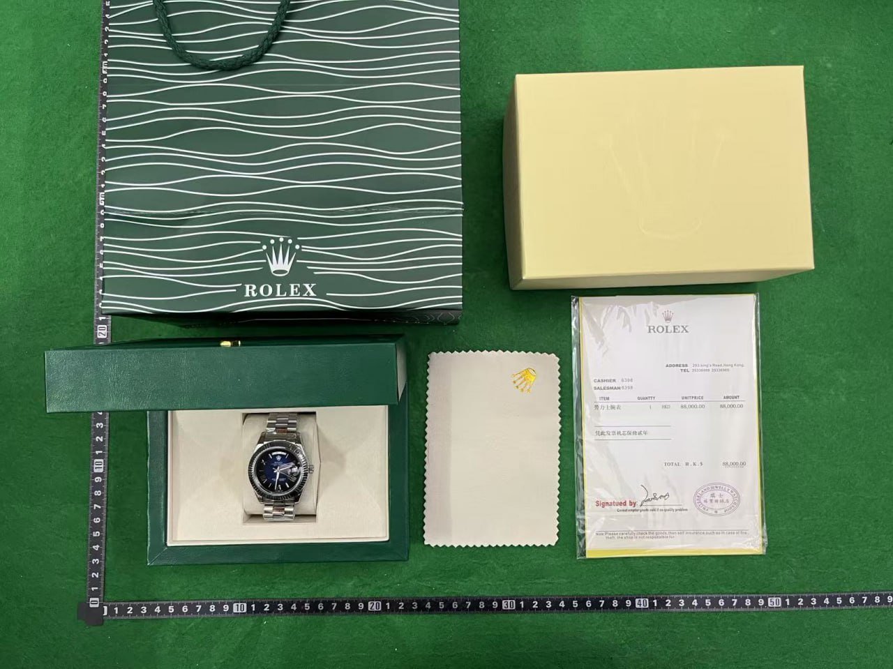 Rolex watch Submariner Log automatic