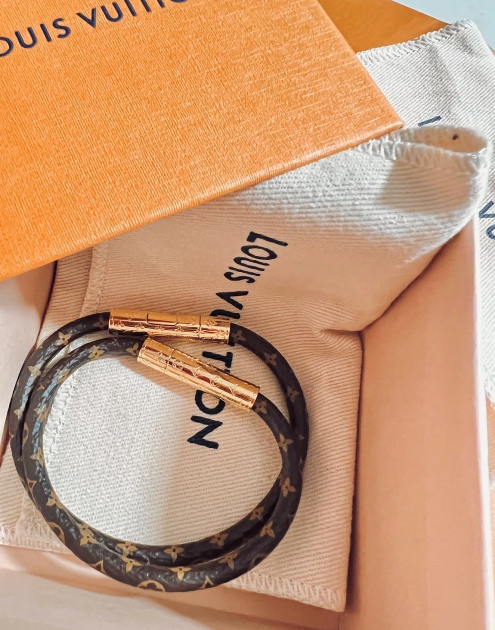 LV magnetic snap bracelet/Lacoste Bracelets