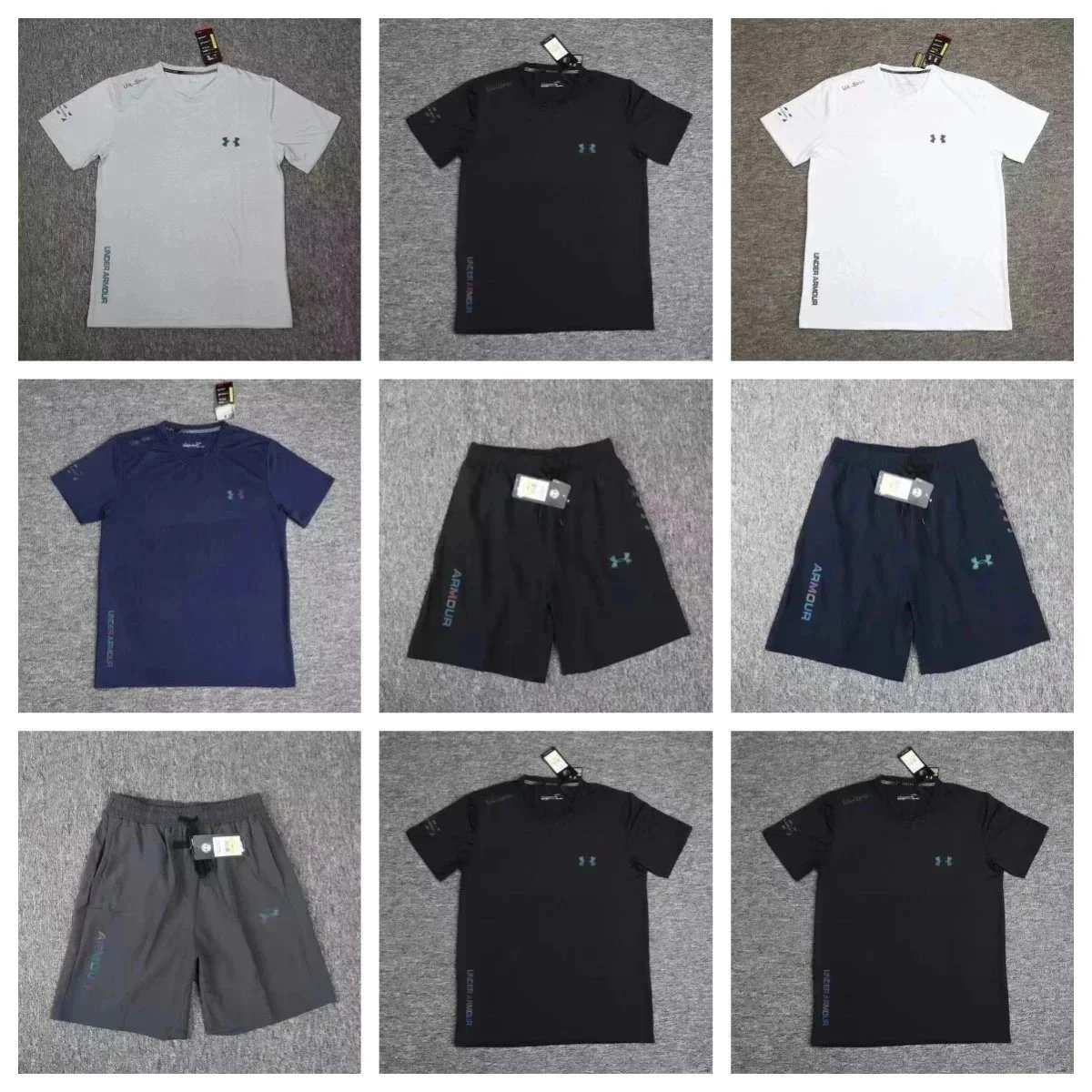 Under Armor short sleeves and shorts