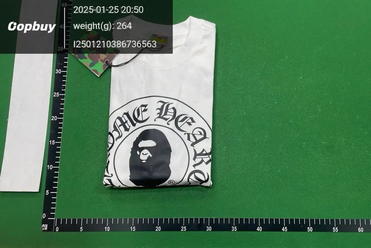 Bape x Chrome Hearts Tee