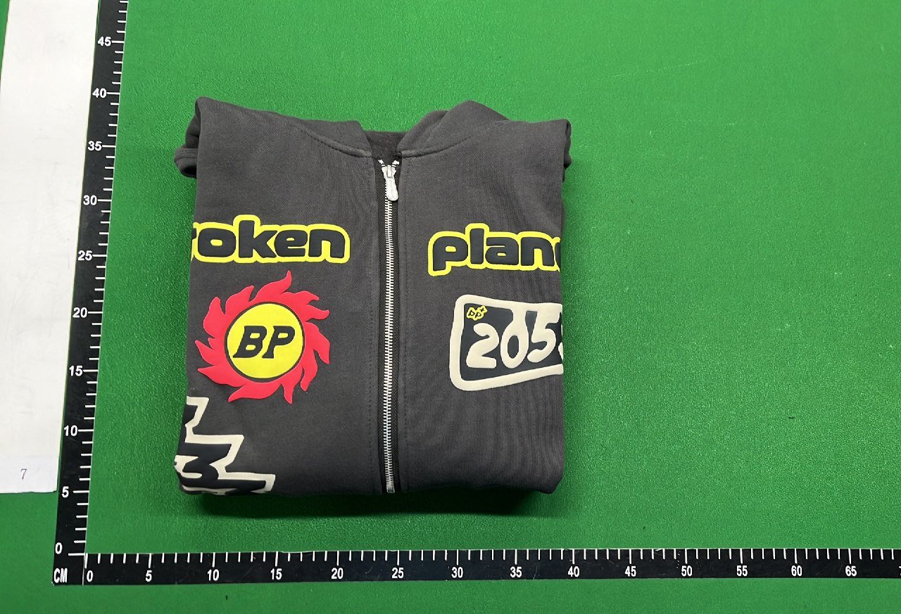 Abstract Print Hoodie - Black with Vibrant Art Design