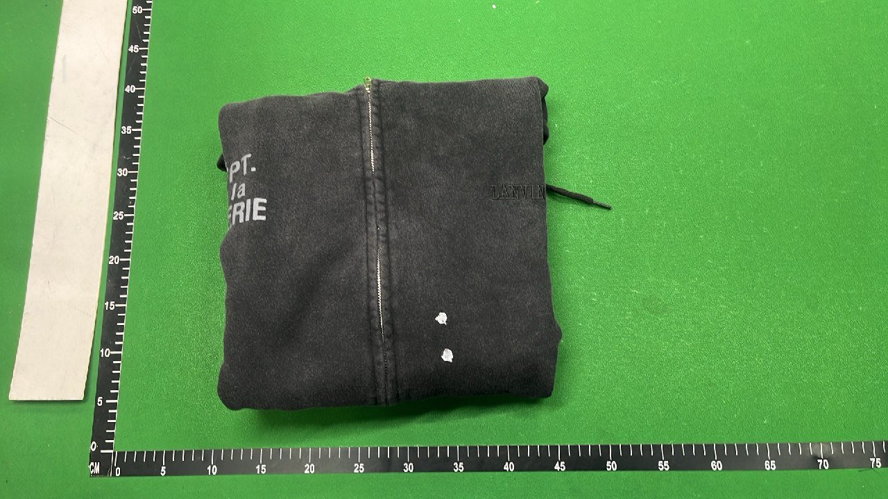 LANVIN DEPT. de la GALERIE Distressed Hoodie