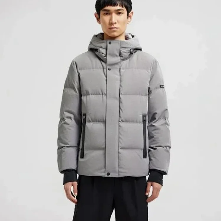 Men's Winter Grey Pu